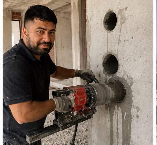 Karot Delme Uygulamaları